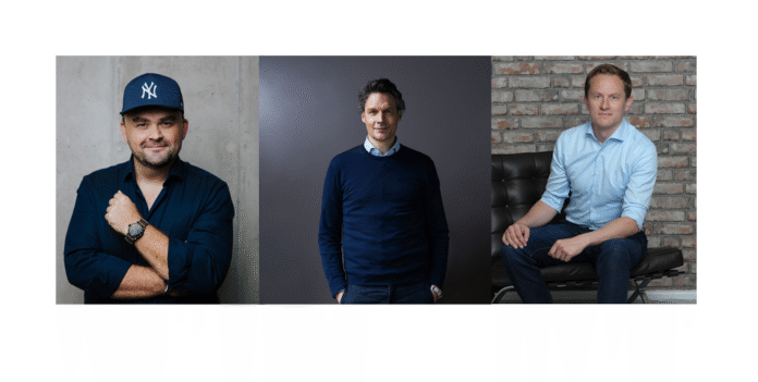 Simon Schmincke (Creandum), Sebastian Borek (HTGF) & Dr. Andreas Schenk (Alstin Capital)