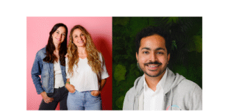 Valerie Henssen & Tessa Zaune-Figlar (VegDog), Mridul Pareek (ECBF)