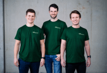 Co-reactive Gründungsteam: v.l. Dr. Andreas Bremen (CEO), Orlando Kleineberg (CTO), Willi Peter (CCO)