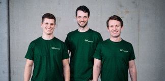 Co-reactive Gründungsteam: v.l. Dr. Andreas Bremen (CEO), Orlando Kleineberg (CTO), Willi Peter (CCO)