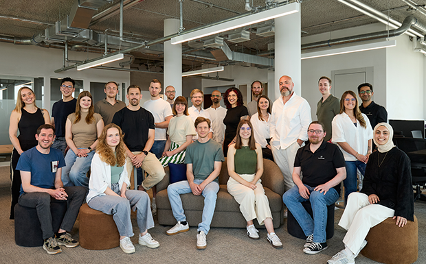 Das Foodforecast-Team rund um die Gründer Justus Lauten und Jan Brormann