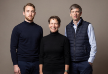 Das Oska-Health-Gründungsteam Niklas Best, Claudia Ehmke und Dr. Malte Waldeck