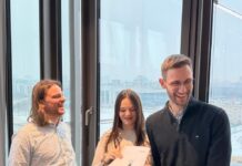 Seed-Finanzierung für clarait aus Leipzig Das Start-up clarait wurde 2023 von Johannes Bellmann (CEO), Miriam Amin (CTO) und Thilo Haase (CPO) gegründet. (c) TGFS/clarait