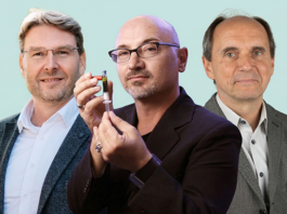 Die iDEL-Therapeutics-Founder Dr. Marcus Kostka, Dr. Andreas Briel und Dr. Jürgen Moll