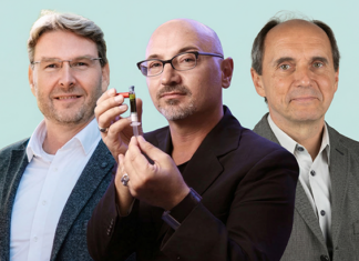 Die iDEL-Therapeutics-Founder Dr. Marcus Kostka, Dr. Andreas Briel und Dr. Jürgen Moll