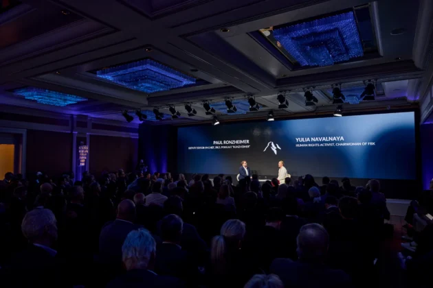 Yulia Nawalnaya auf dem Unternehmertag 2026