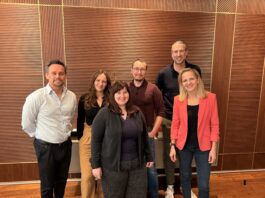 Axel Roitzsch (Vanagon Ventures), Sarah Gscheider (Bayern Kapital), Anika Gruner (Neuramancer), Anatol Maier (Neuramancer), Martin Sondenheimer (Neuramancer) & Susanne Fromm (Vanagon Ventures)