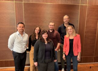 Axel Roitzsch (Vanagon Ventures), Sarah Gscheider (Bayern Kapital), Anika Gruner (Neuramancer), Anatol Maier (Neuramancer), Martin Sondenheimer (Neuramancer) & Susanne Fromm (Vanagon Ventures)