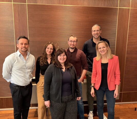 Axel Roitzsch (Vanagon Ventures), Sarah Gscheider (Bayern Kapital), Anika Gruner (Neuramancer), Anatol Maier (Neuramancer), Martin Sondenheimer (Neuramancer) & Susanne Fromm (Vanagon Ventures)