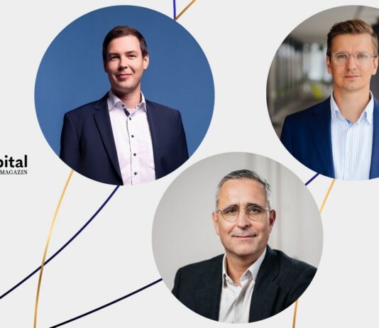 Henry Franz (Layline), Johannes Kiefer (Landsiedel & Partner), Björn Stressenreuter (Risk Partners)