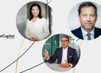 Dr. Jörg Goschin, Vorsitzender der Geschäftsführung, KfW Capital; Bundesfinanzminister Lars Klingbeil und Bundeswirtschaftsministerin Katherina Reiche (c) KfW Capital, Bundesregierung/Jesco Denzel, Presse- und Informationsamt der Bundesregierung