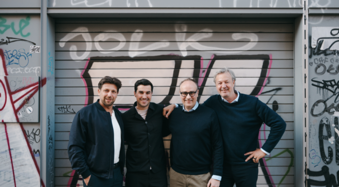 Isartal Health Media und Forte gründen Powerhouse „Forte Health“ Viktor Hettich, Darius Niroumand, Falk Miekley, Andreas Arntzen (v.l.n.r.) (c) W&B/Markus Braumann