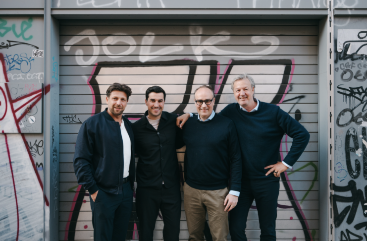 Viktor Hettich, Darius Niroumand, Falk Miekley, Andreas Arntzen (v.l.n.r.) (c) W&B/Markus Braumann