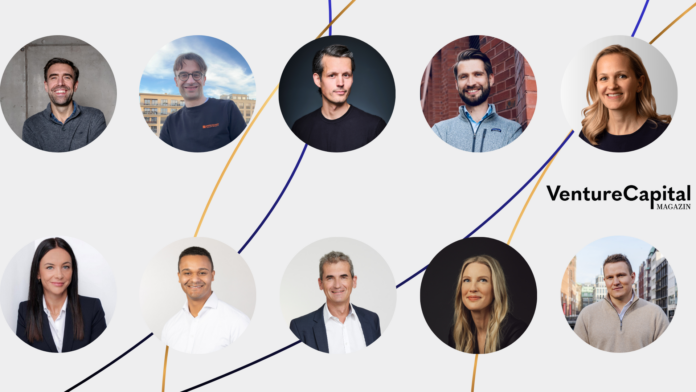 Dennis Kirpenstein (Zoho.VC), Dr. Andreas Schmidt (Springboard Health Angels), Lennard Niemann (Gharage Ventures), Dominik Lohle (May Ventures), Susanne Fromm (Vanagon Ventures), Anastassia Engel (Tikehau Capital), Jesse Jeng (Scalehouse Capital), Dr. Olivier Litzka (Andera Partners), Sierra Peterson (Voyager Ventures) & Felix Leonhardt (Oyster Bay Venture Capital)