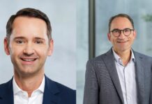 Neue Geschäfstführer bei der BayBG: Stefan Koller (l.) und Andreas Käufl führen künftig gemeinsam mit Peter Pauli in einer Dreierspitze (c) Stefan Heigl, Christian Schranner