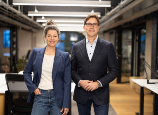 CFO/COO Lena Sofie Gericke und CEO Arik Willner (Impossible Founders)