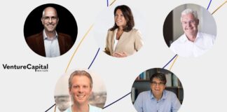 Highlights aus 20 Jahren Private Equity-Konferenz NRW Bernhard Kugel (S-UBG Aachen), Natascha Grosser (Private Equity Forum NRW), Willi Mannheims (eCapital, entrepreneurial Partners), Simon Schneider (neoteq ventures) & Dr. Peter Wolff (EnjoyVenture Management)