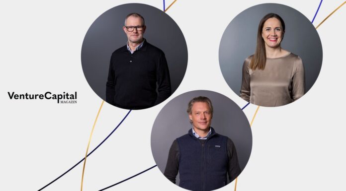 Dr. Achim Plum, Sebastian Borek und Romy Schnelle, HTGF