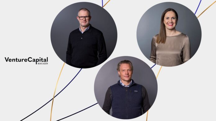 Dr. Achim Plum, Sebastian Borek und Romy Schnelle, HTGF Dr. Achim Plum, Sebastian Borek und Romy Schnelle, HTGF