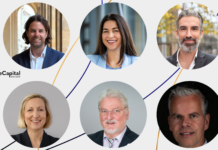 Mathias Klozenbücher (FCF), Peggy Jungke (nukliD®), Fabrizio Calisti (Angelini Ventures), Odile Jaume (ICPO Foundation), Prof. Dr Richard Baum (ICPO Foundation) & Prof. Dr Klaus Kopka (Helmholtz Zentrum Dresden-Rossendorf)