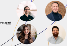 Florian Gruss (e.solutions), Florian Nöll & Lisann Tandy (PwC Deutschland) & Roberto Pasi (Mon5)