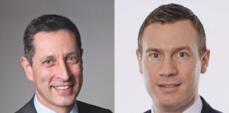 Michael Altorfer, Swiss Biotech Association (l.) and Frederik Schmachtenberg, EY (c) Swiss Biotech Association