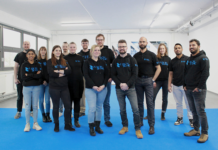Das Fusion Bionic-Team rund um die Gründer*innen Dr. Sabri Alamri, Benjamin Krupop, Laura Kunze, Dr. Tim Kunze