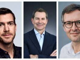 Dr Jonathan Talbot (Mosanna Therapeutics, Melodia Therapeutics), Dr Stefano Portolano (Azafaros), Prof. Dr med. Wieland Sommer (Jacobian)(c) Melodia Therapeutics/Jacobian/Azafaros
