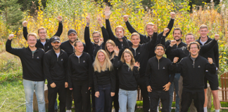 Das Aampere-Team rund um die Founder Florian Reister, Niko Schmidt und Maximilian Rost