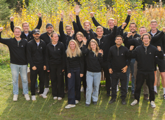 Aampere unter Strom: 4,2 Mio. Euro für den Kampf um den E-Auto-Gebrauchtmarkt Das Aampere-Team rund um die Founder Florian Reister, Niko Schmidt und Maximilian Rost