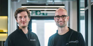 Die Gründer von QuantumDiamonds: Dr. Fleming Bruckmaier und Kevin Berghoff