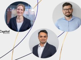 Viktoria Vorwachs (NBank Capital), Nikolaj Klebert (BonVenture) und Dr. Prateek Mahalwar (Bioweg)