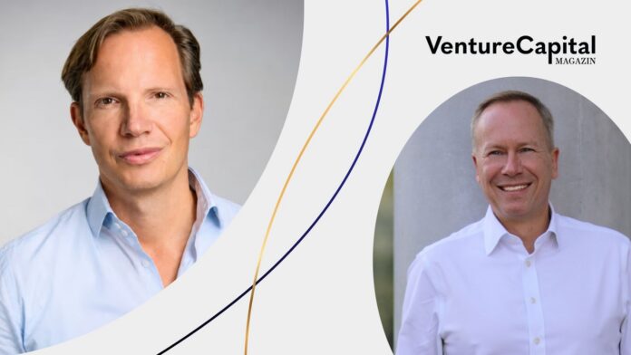 Dominik Stein, EQT und Jan Pörschmann, atares Dominik Stein, EQT und Jan Pörschmann, atares