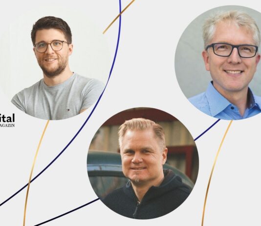 Christian Knott (Capnamic), Marcus Behrendt (BMW i Ventures) und Matthias Schanze (Rethink Ventures)