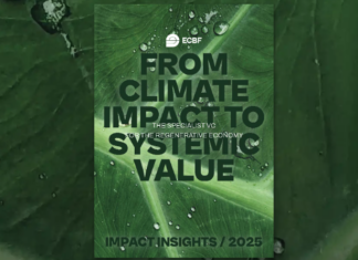 ECBF erweitert Blick auf systemischen Impact Der neue ECBF Report zu 2025 ist erschienen (c) ECBF