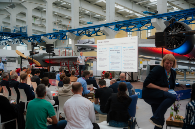 30 ausgew&auml;hlte Startups pr&auml;sentierten ihre Gesch&auml;ftsideen beim Investforum Pitch-Day 2026 im Technikmuseum &bdquo;Hugo Junkers&ldquo; in Dessau-Ro&szlig;lau.