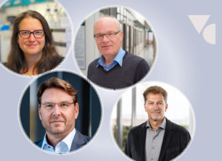 Dr Joanna Stachnik (BMZ), Prof. Dr Herbert Waldmann (MPI Dortmund), Dr Marcus Kostka (iDEL) & Dr Matthias Stein-Gerlach (KyDo)