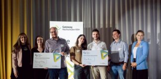 DyeMera Biosciences und PoLightFilters gewinnen C3 – Campus Competition Cologne DyeMera Biosciences und PoLightFilters gewinnen C3 - Campus Competition Cologne (c) Gateway Factory