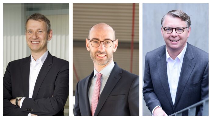 Dr. Thomas Diefenthal, Patrick Schlump und Martin Eberhardt (v.l.n.r.), Helix alpha (c) HELIX alpha / Diefethal Bild BVIZ e.V. Michel Buchmann