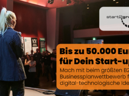 Der bundesweite start2grow Gründungswettbewerb geht in eine neue Runde