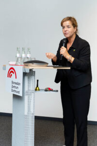 Mona Neubaur (Ministerin fürWirtschaft, Industrie, Klimaschutz und Energie sowie stellvertretende Ministerpräsidentin des Landes Nordrhein-Westfalen)
