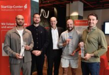 Münchner Gründerpreis geht an ON7, Julius Brantner Brothandwerk und mybacs® Münchner Gründerpreis geht an ON7, Julius Brantner Brothandwerk und mybacs® (c) Stadtsparkasse München