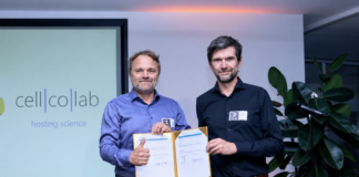 CIC Catalyst und Cellcolab schließen Allianz für nächste Generation von Life-Science-Campus in Europa Timon Rupp (Geschäftsführer, CIC Germany Innovation Services GmbH) & Gregor Kindelmann (Geschäftsführer, Cellcolab)